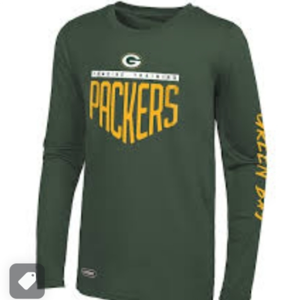 Green Bay Packers Impact Long Sleeve T-Shirt - Green XL